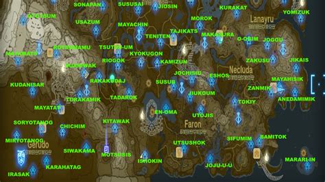 How to visit every village in Zelda: Tears of the Kingdom .